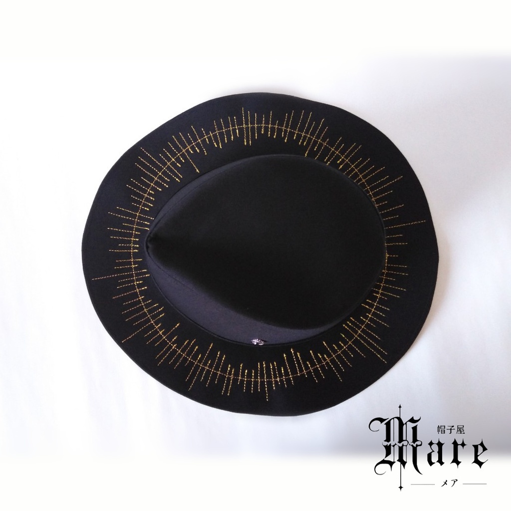 光背モチーフ中折れハット「CALLING」