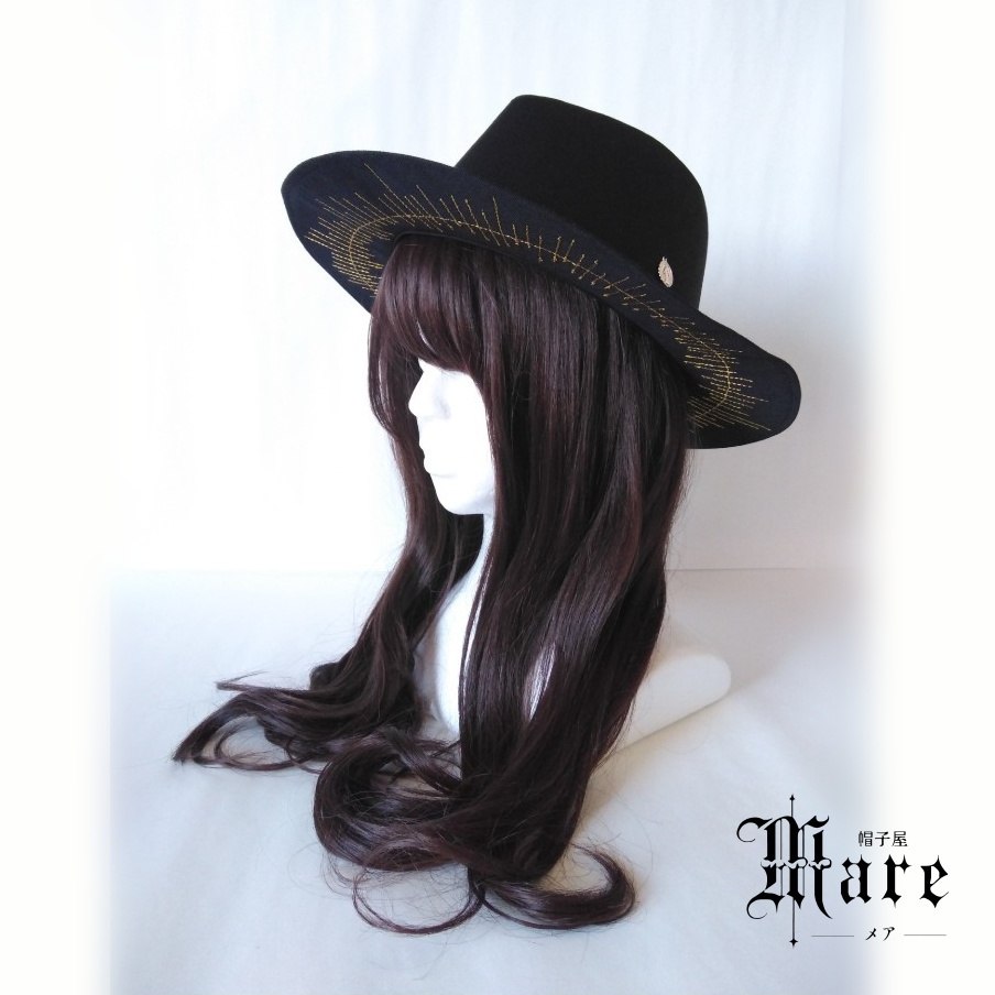 光背モチーフ中折れハット「CALLING」