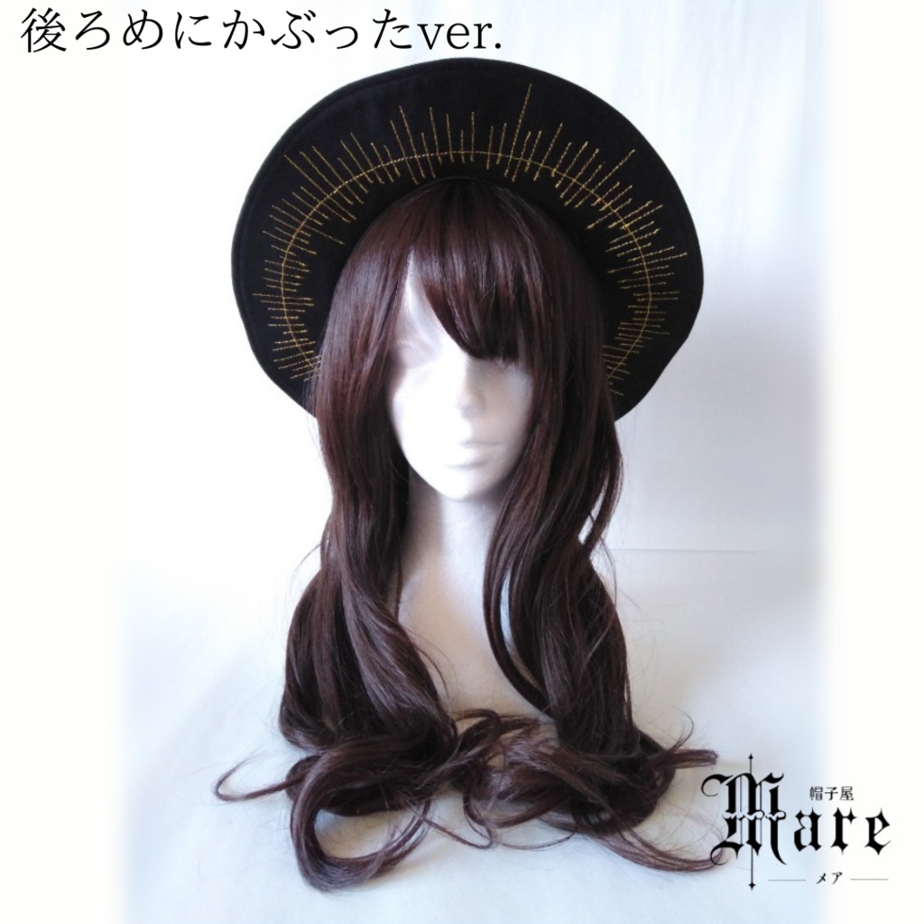 光背モチーフ中折れハット「CALLING」