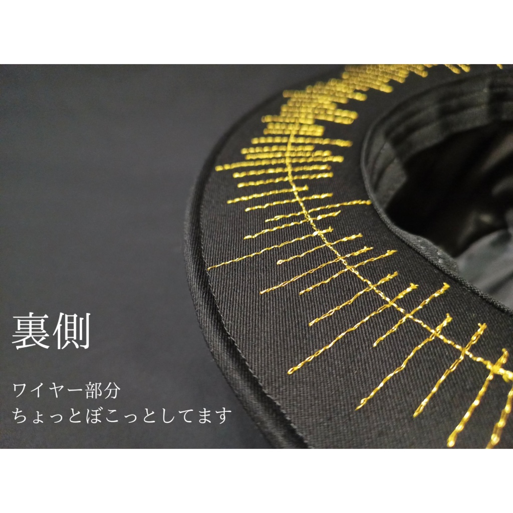 光背モチーフ中折れハット「CALLING」