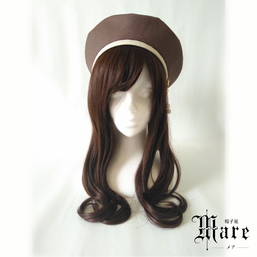 カフェラテモチーフベレー「Latte -beret-」