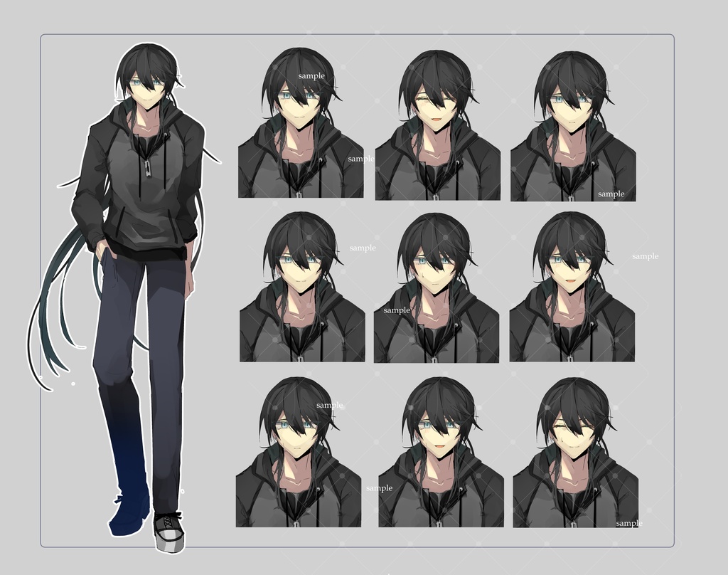 【基本無料】おにいさん立ち絵+差分