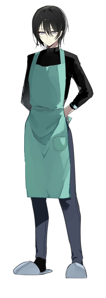 【基本無料】エプロンの男性【アイコン差分10種】