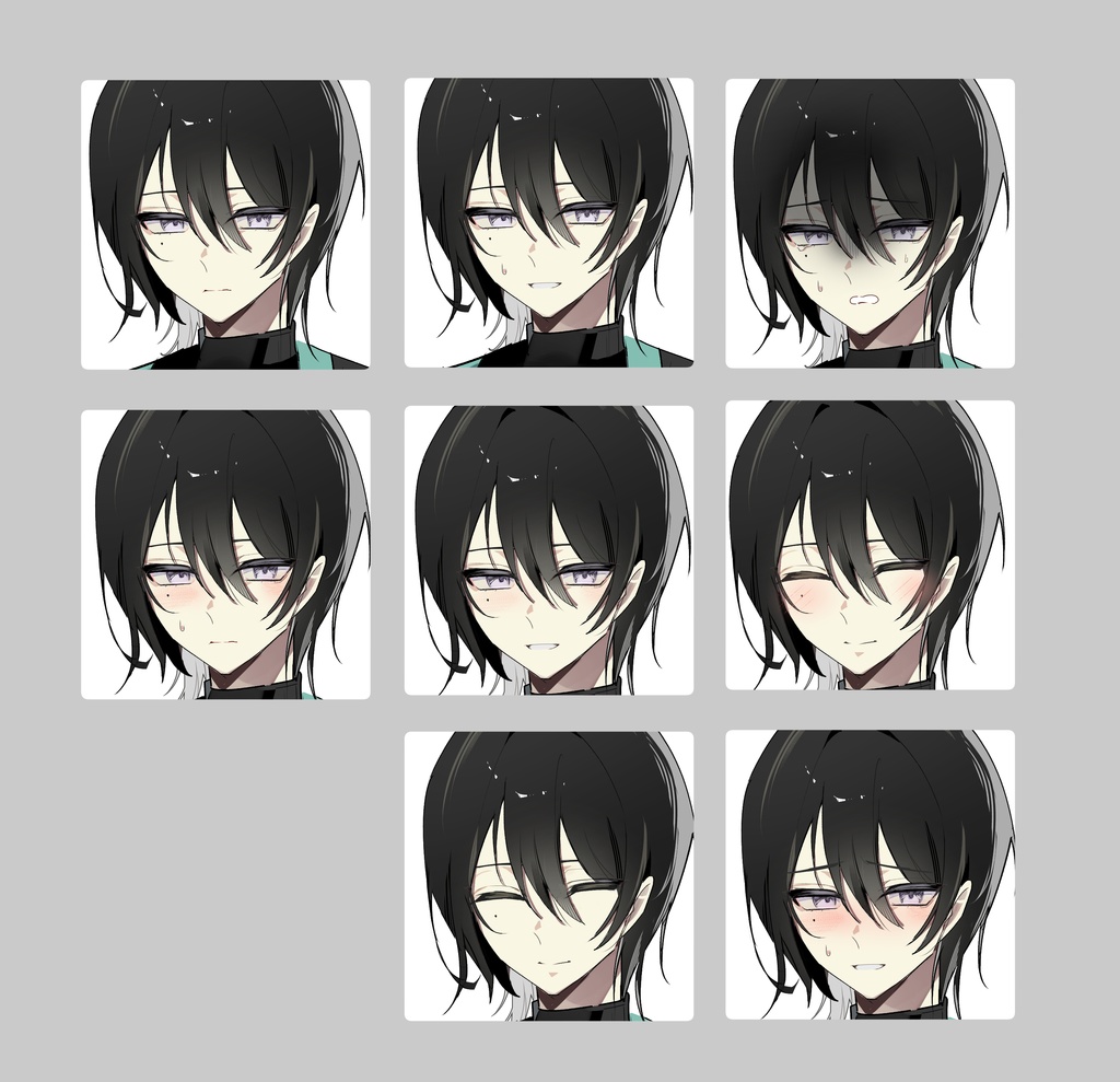 【基本無料】エプロンの男性【アイコン差分10種】