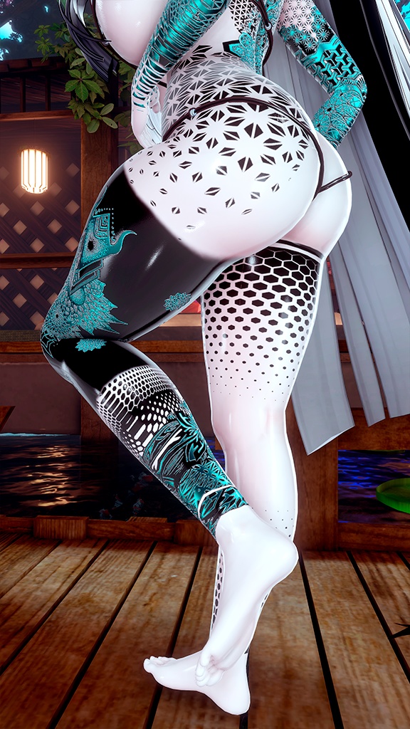 😈🕸️ Asmodeus Veil Tattoo / アスモデウス・ヴェール・タトゥー 🖤🩸