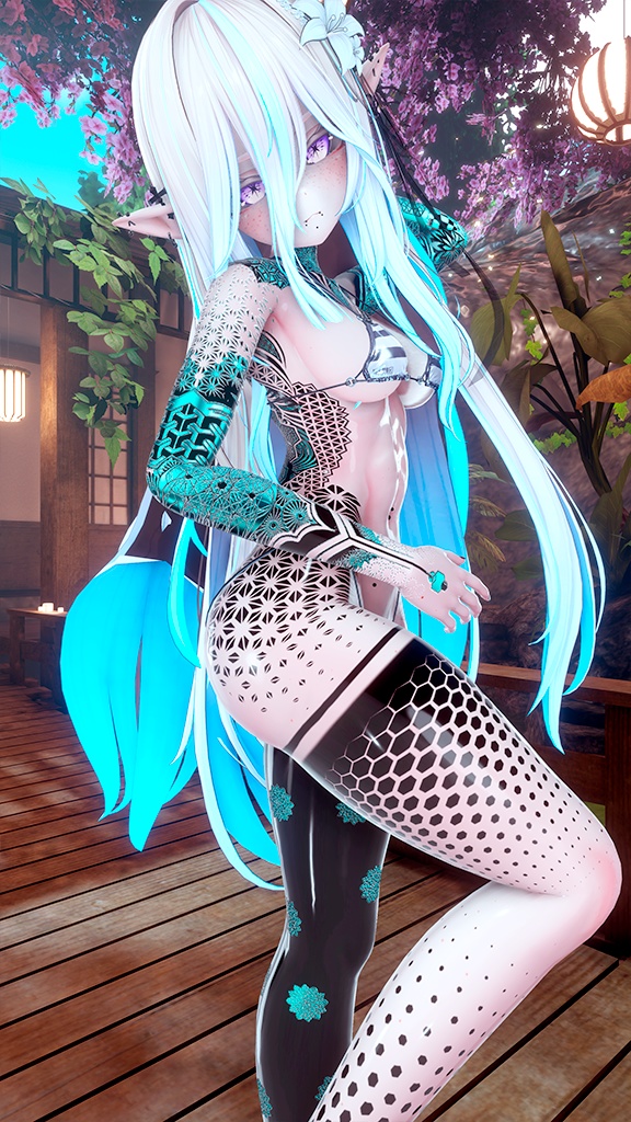 😈🕸️ Asmodeus Veil Tattoo / アスモデウス・ヴェール・タトゥー 🖤🩸