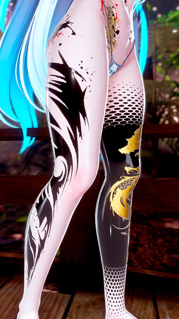 🔥🩸 Crimson Oni Tattoo / 紅鬼タトゥー 🕸️