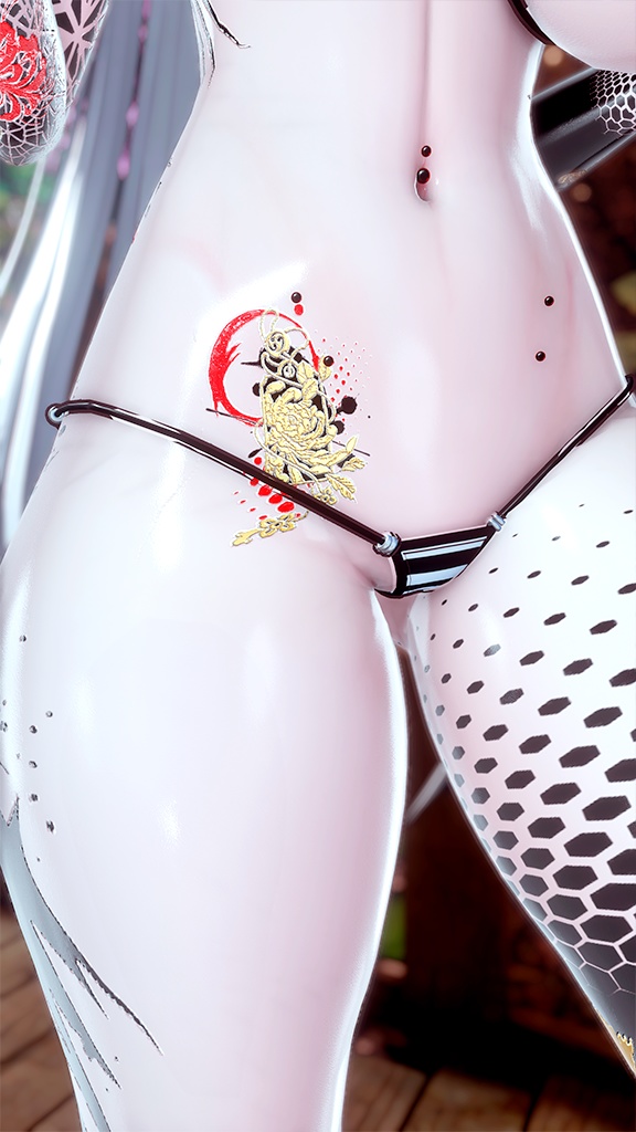 🔥🩸 Crimson Oni Tattoo / 紅鬼タトゥー 🕸️