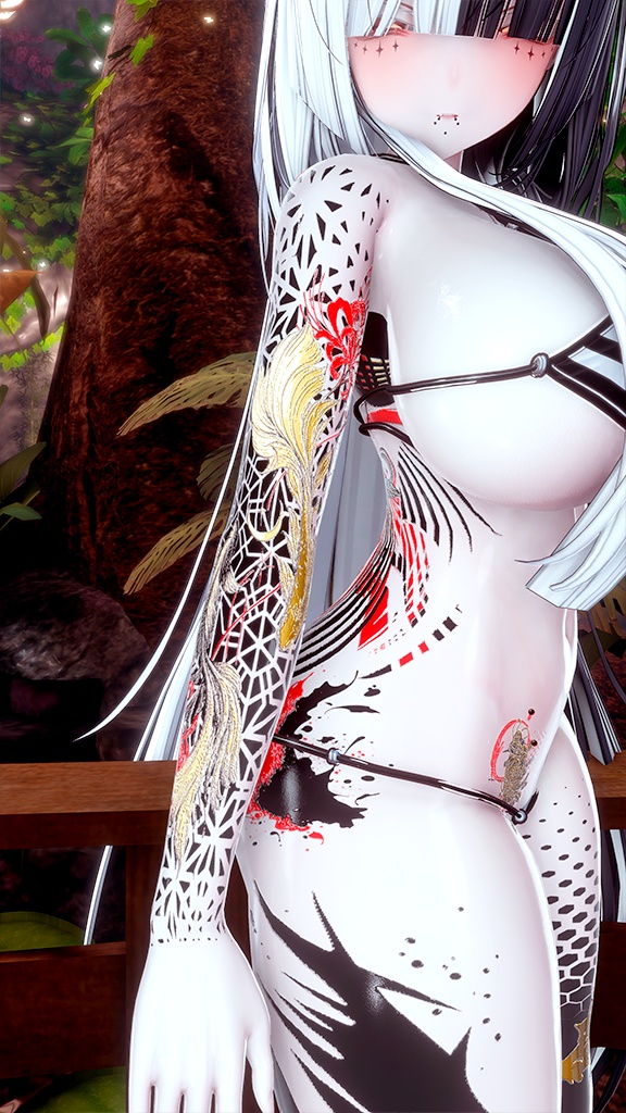 🔥🩸 Crimson Oni Tattoo / 紅鬼タトゥー 🕸️