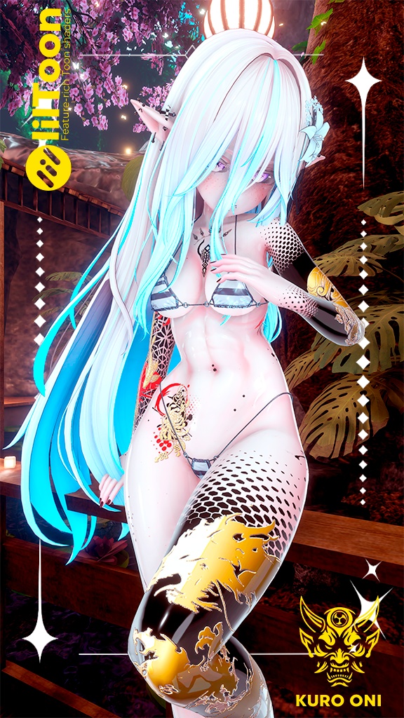 🔥🩸 Crimson Oni Tattoo / 紅鬼タトゥー 🕸️