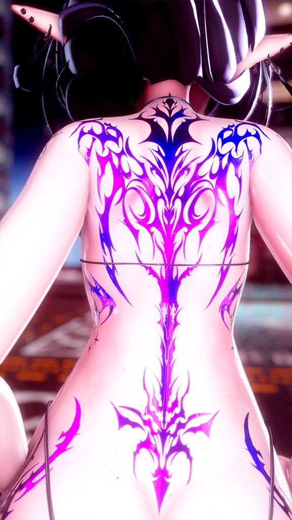 😈✨ Succubus Tattoo / サキュバスタトゥー ✨😈