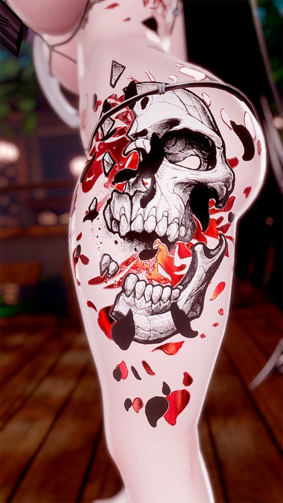 🥀☠️ Flower of Death Tattoo - 彼岸花のタトゥー ☠️🥀