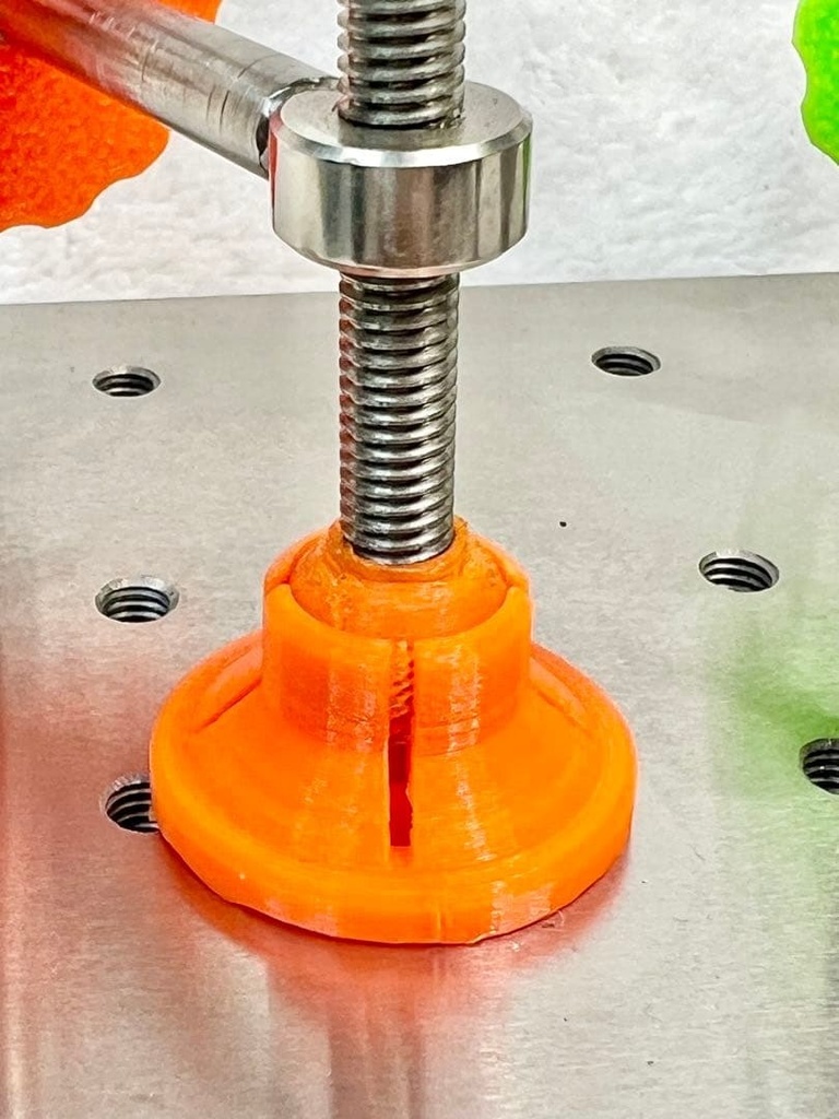 小型ワークステージ クリップ/垂直固定子付き ジグ 位置決めしやすい!