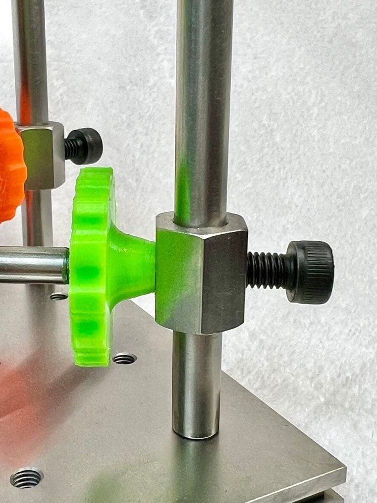 小型ワークステージ クリップ/垂直固定子付き ジグ 位置決めしやすい!