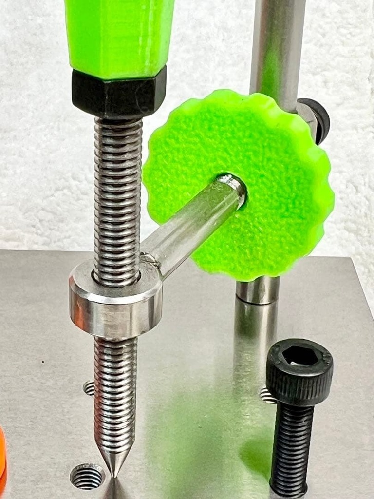 小型ワークステージ クリップ/垂直固定子付き ジグ 位置決めしやすい!