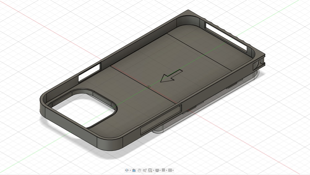 iPhone13Proケース カード＆紙幣、名刺収納アウターケース付 3Dプリント用データ