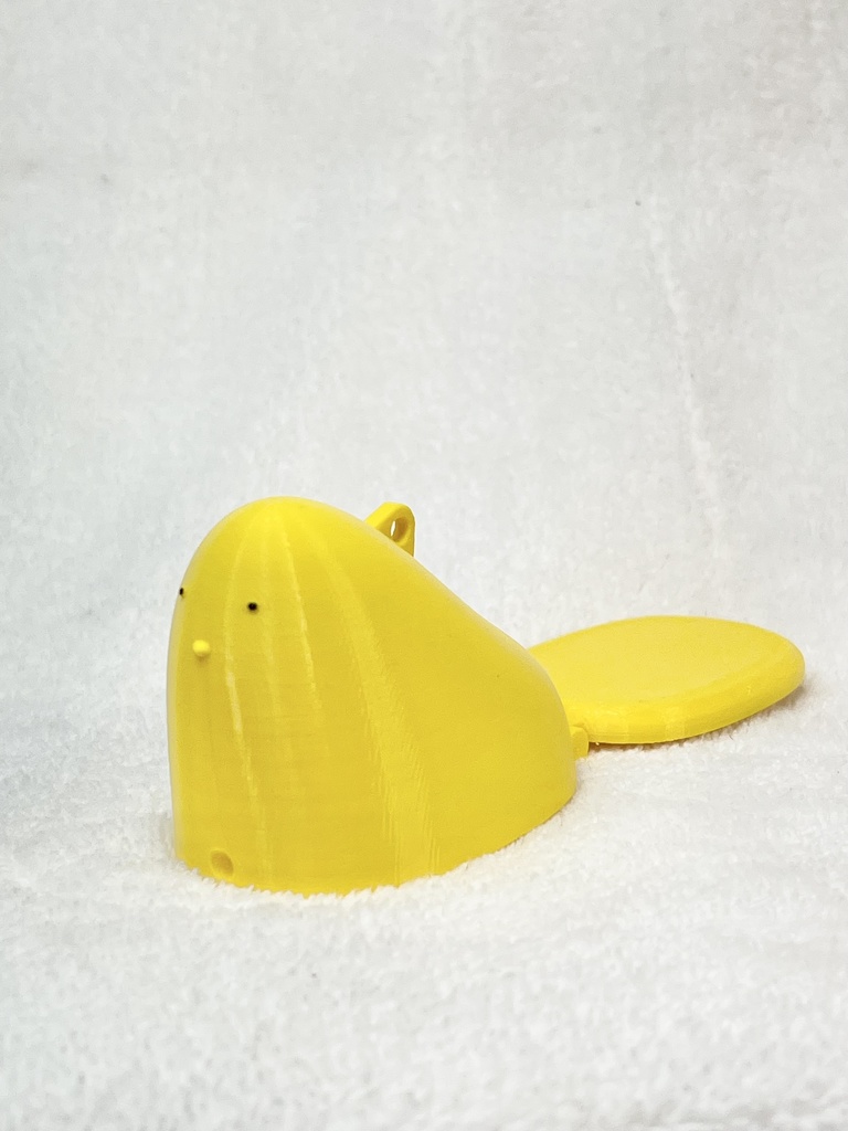 福岡銘菓「ひよ子」を1つ持ち運べるハードケース(非公式) データ販売