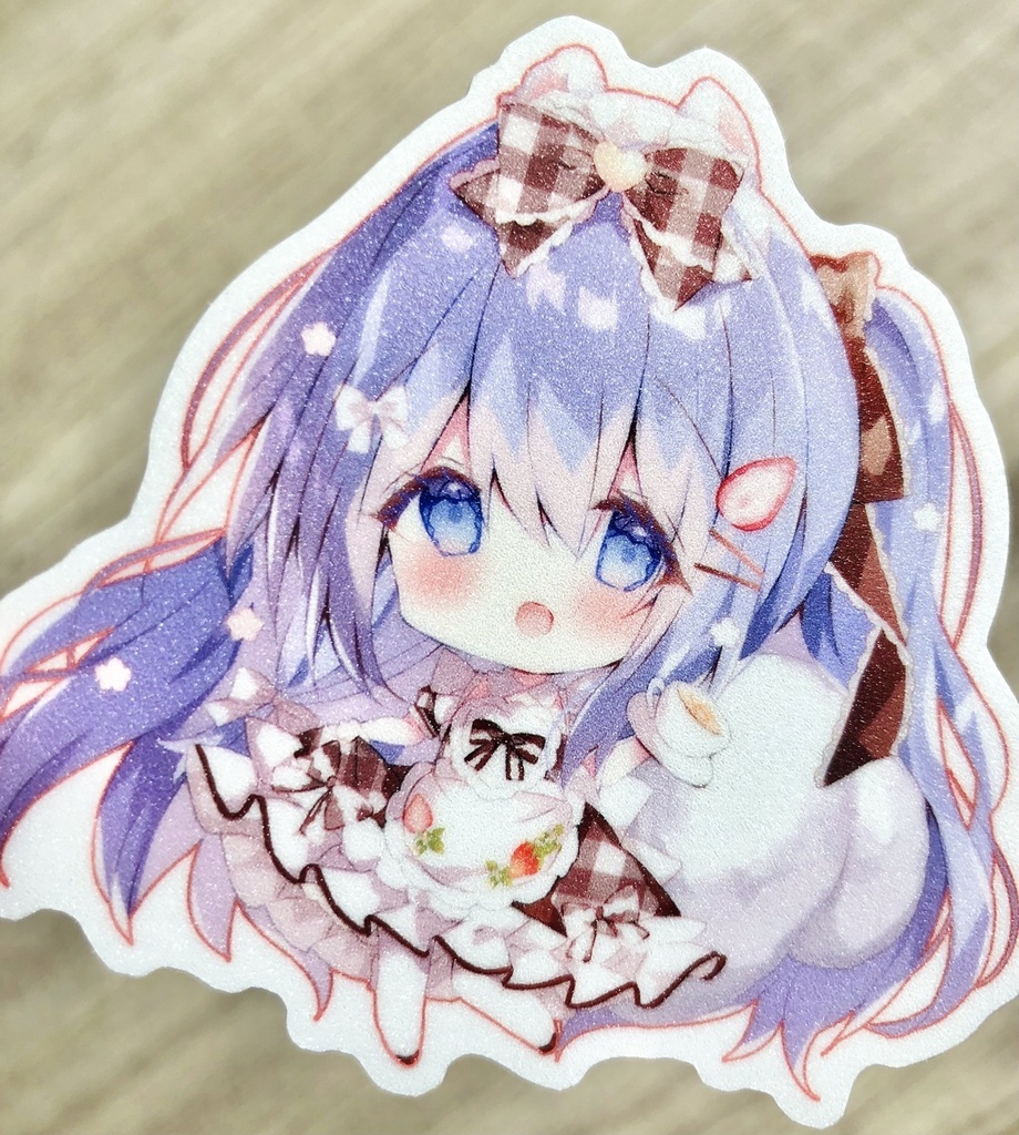 【喫茶あめすい】きらきらステッカーセット(全2種類)