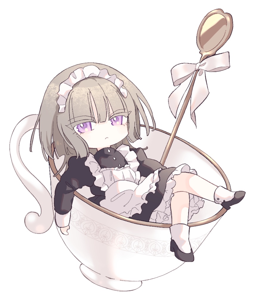 ミニメイドアクリルキーホルダー