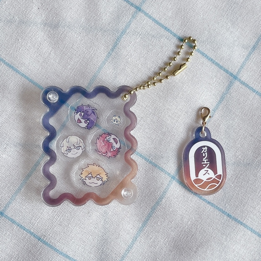 アクキーセット(オリ…顔)