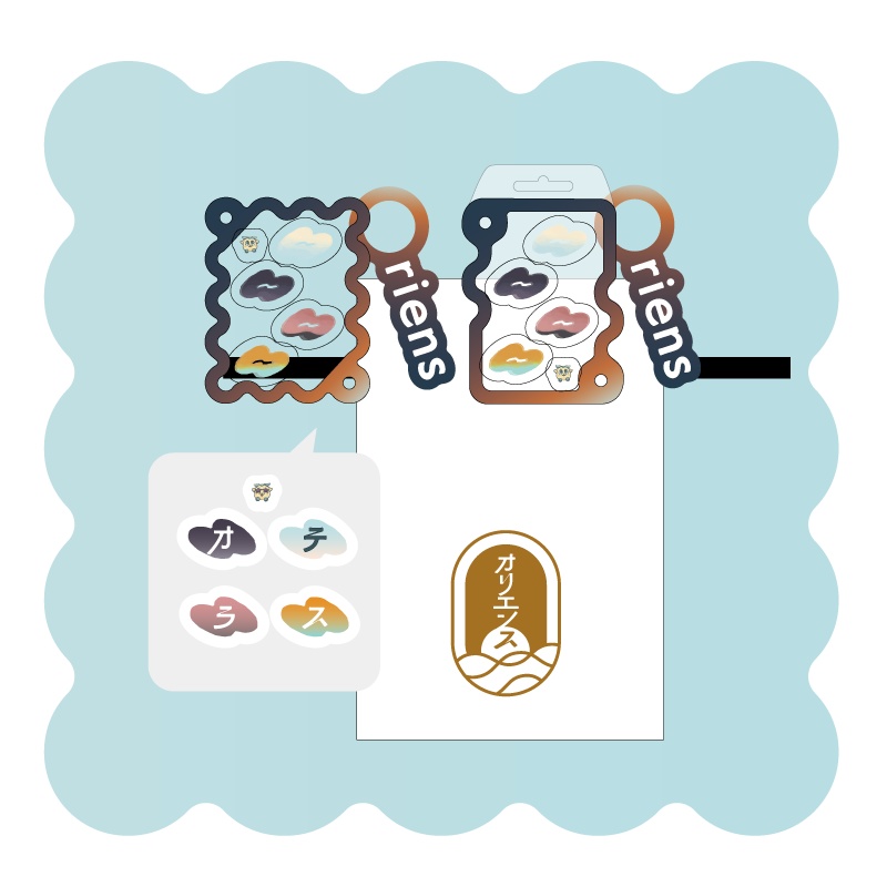 アクキーセット(オリ…花)