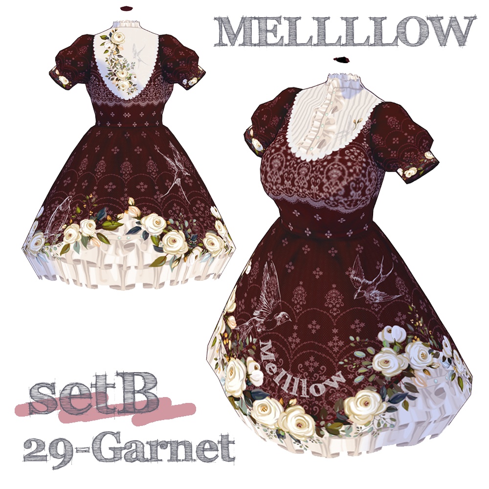 【正品版対応】グレースフルワンピース感謝セット【衣装テクスチャ】