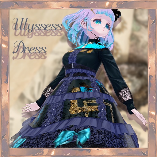 【VRoid正品版】UlyssessDress【アイテムセット】