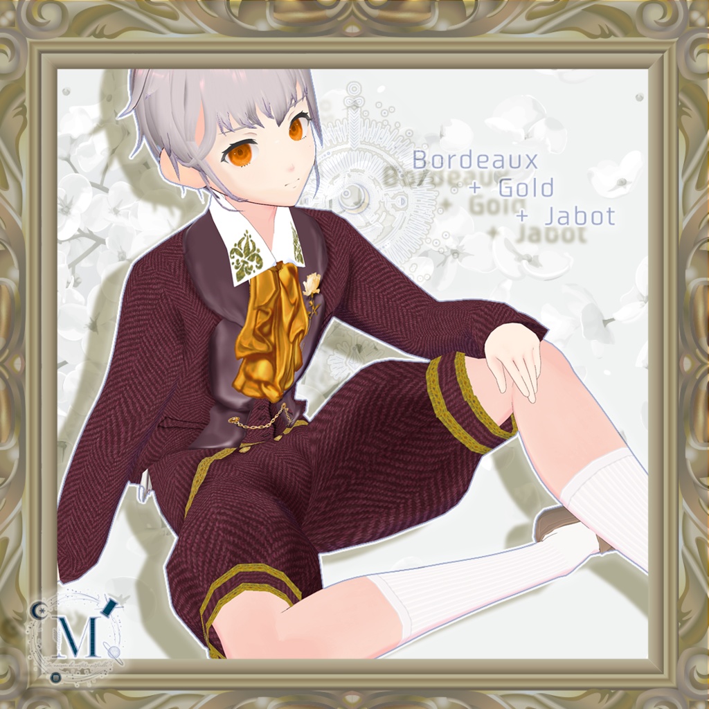 【VRoid正品版】ClassicalPrinceジャケットセット【アイテムセット】