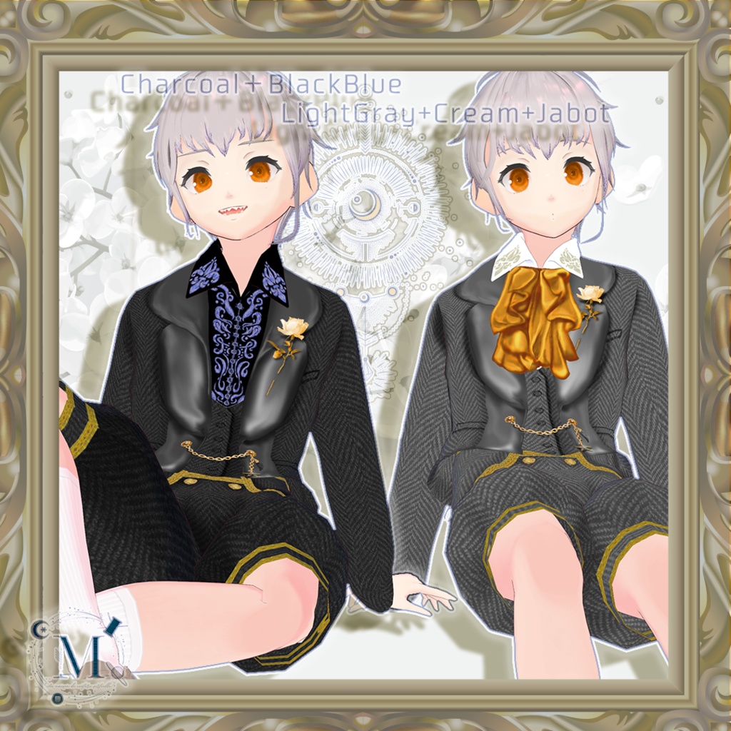 【VRoid正品版】ClassicalPrinceジャケットセット【アイテムセット】