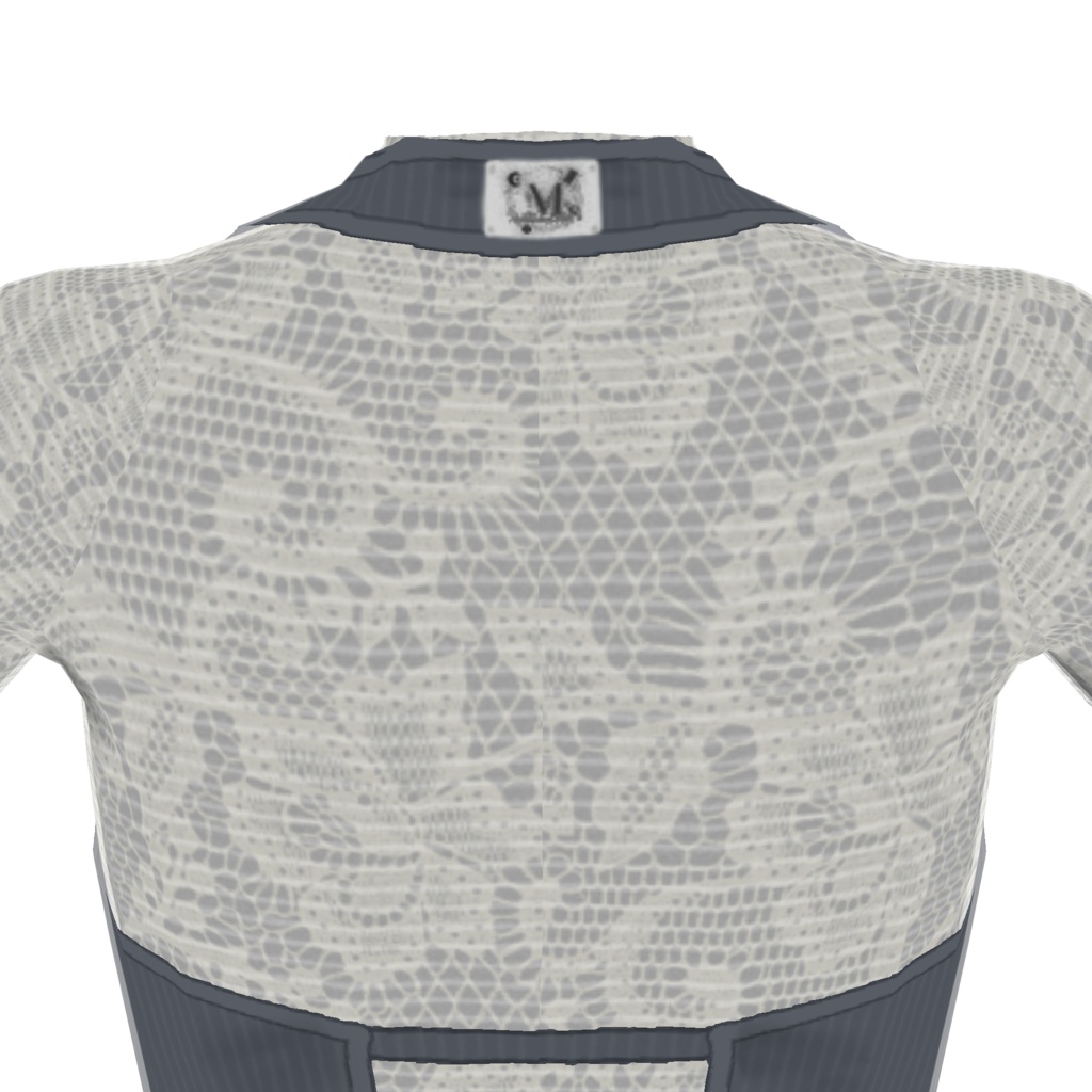 【VRoid正品版】SimpleRibbonSwimmer【アイテムセット】