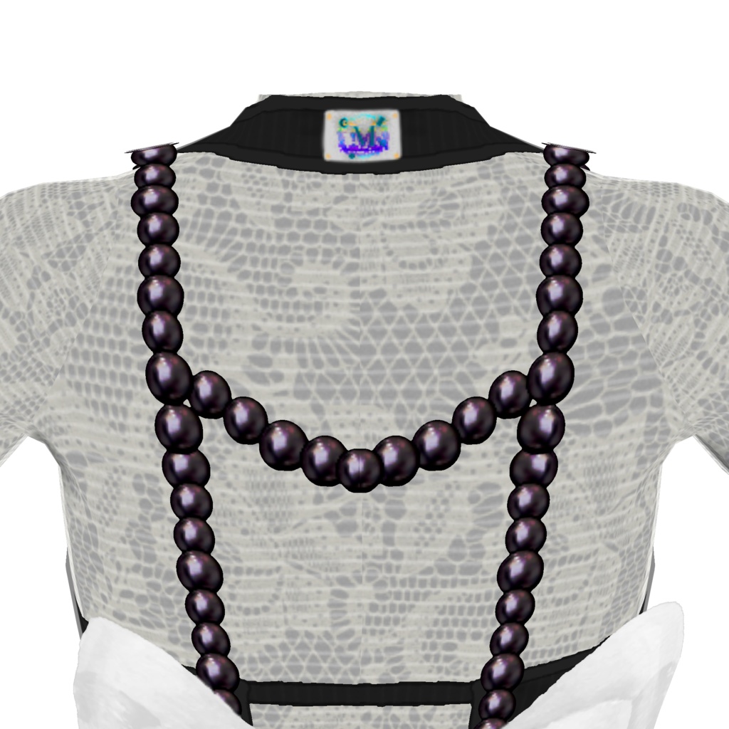 【VRoid正品版】SimpleRibbonSwimmer【アイテムセット】