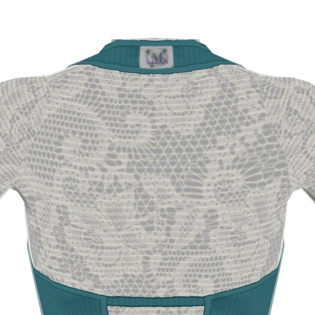 【VRoid正品版】SimpleRibbonSwimmer【アイテムセット】