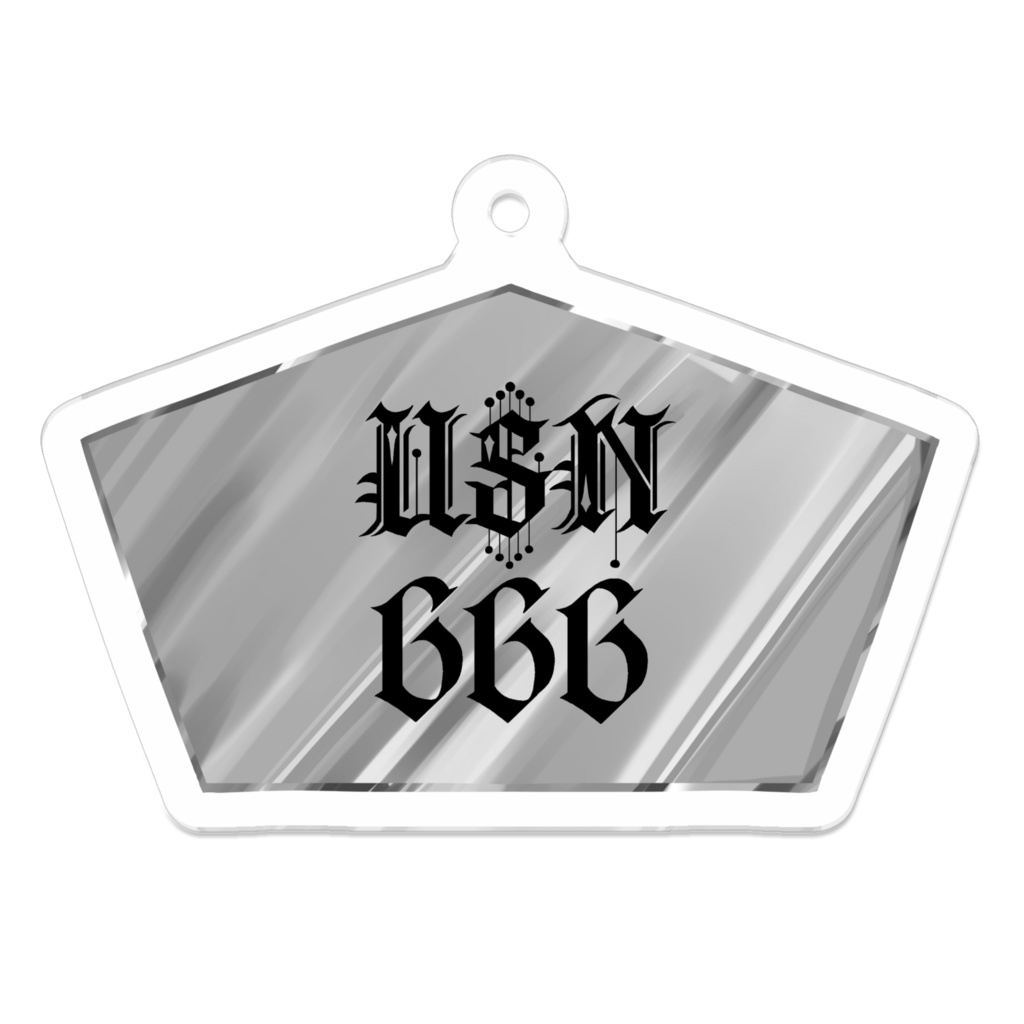 耳標アクリルキーホルダー