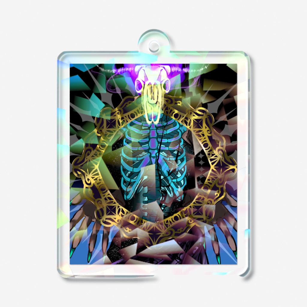 ハロウィン　アクリルキーホルダー