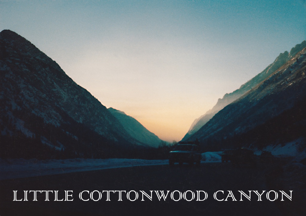 LITTLE COTTONWOOD CANYON パーカー