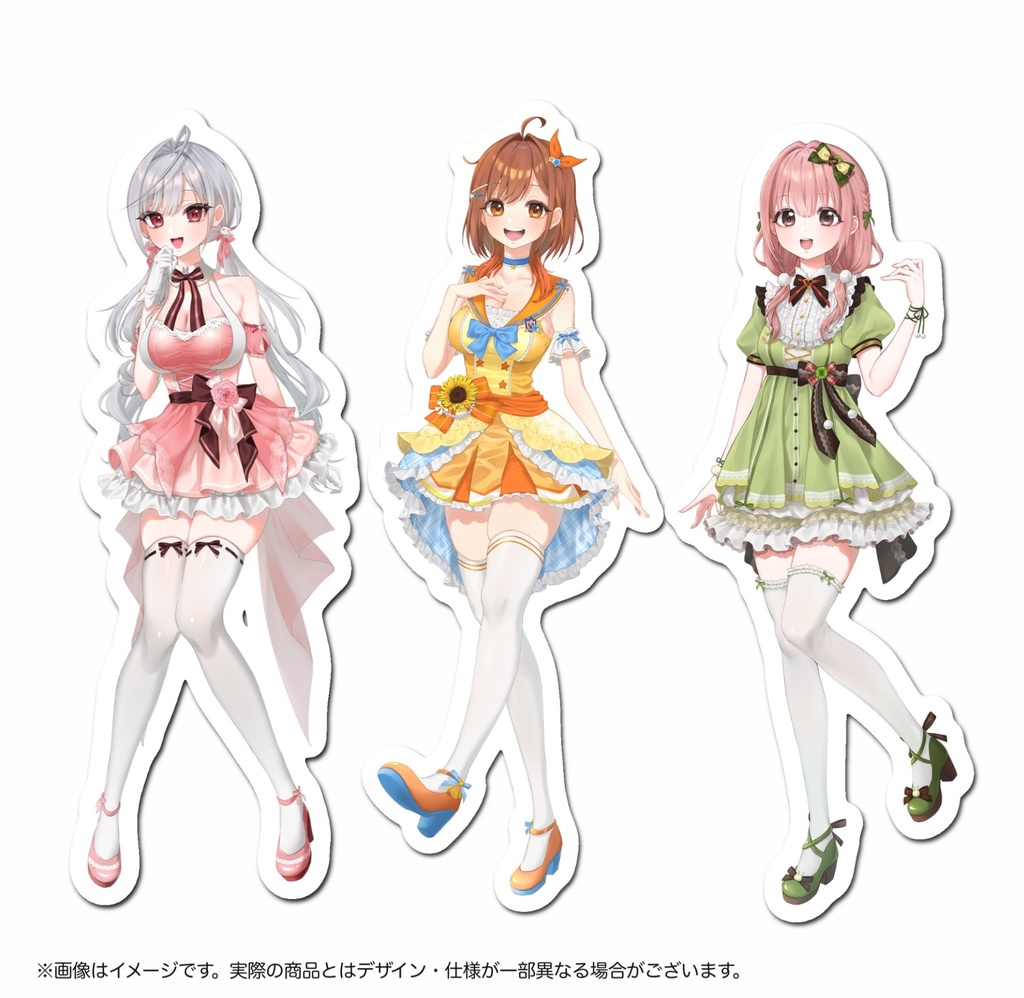 【完全受注生産】アクリルスタンド(全3種)【1周年記念グッズ】