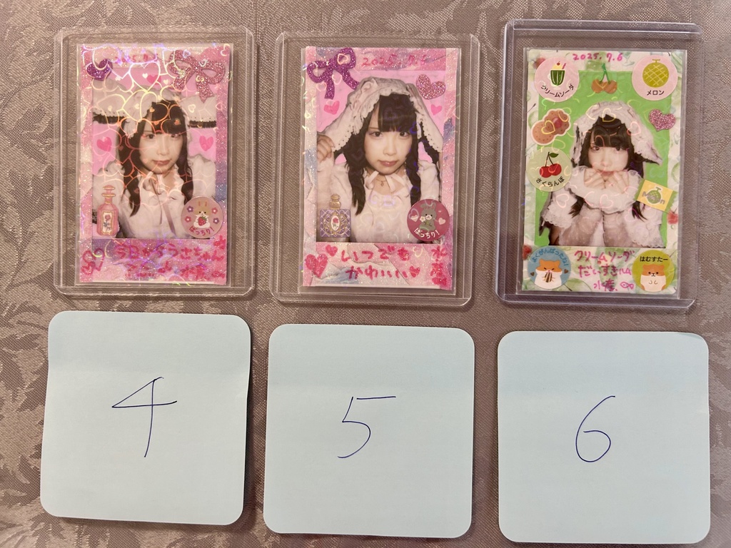 momoさん専用 デコチェキ 4、5、6