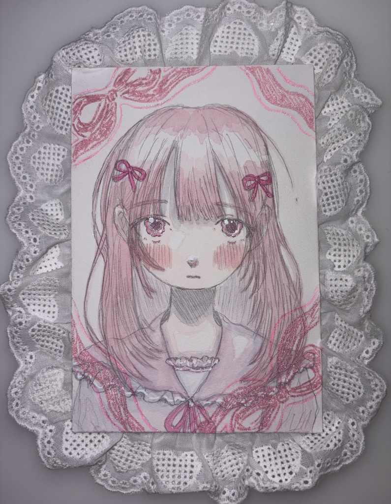 フリル付き原画 ②