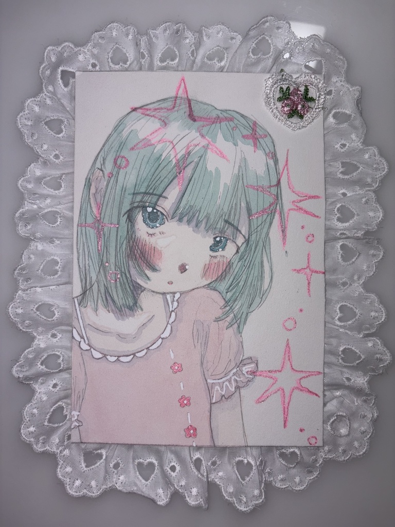 フリル付き原画 ③