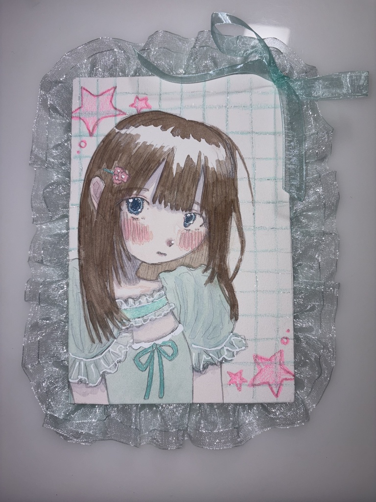 フリル付き原画 ④