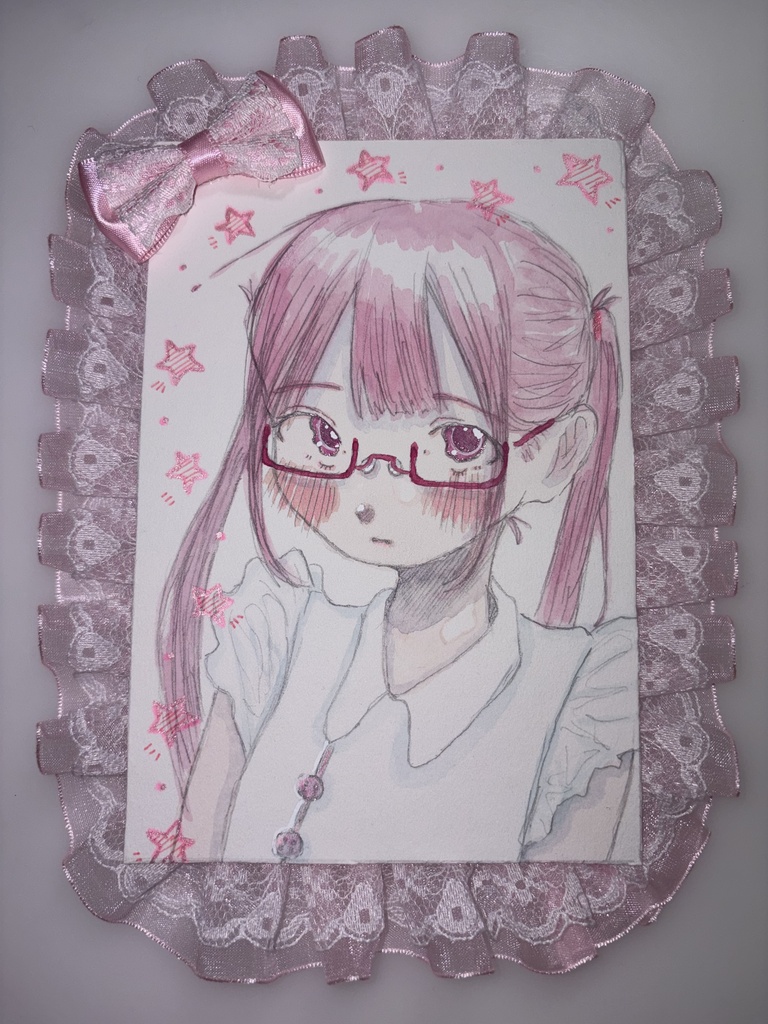 フリル付き原画 ⑤