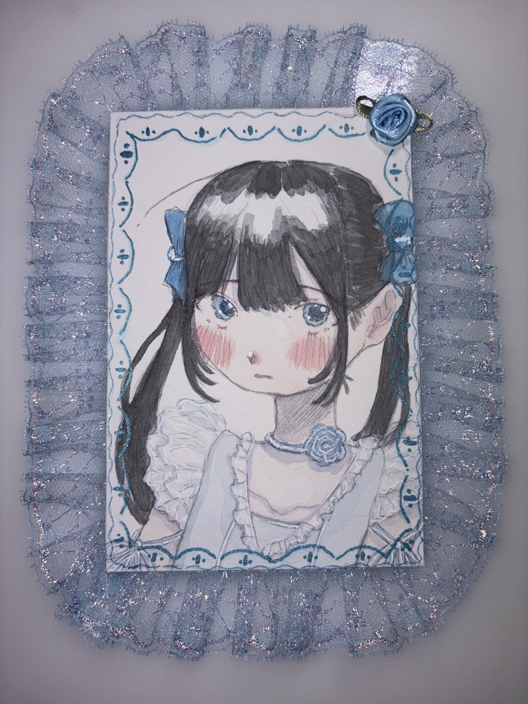 フリル付き原画 ⑦