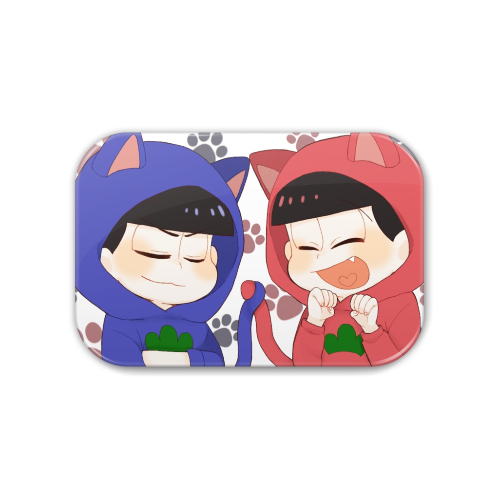 にゃんこ長兄缶バッジ