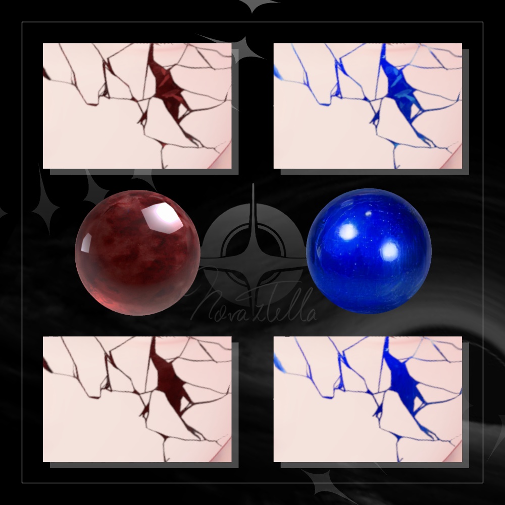 【VRchat】HIBIWARE / face texture