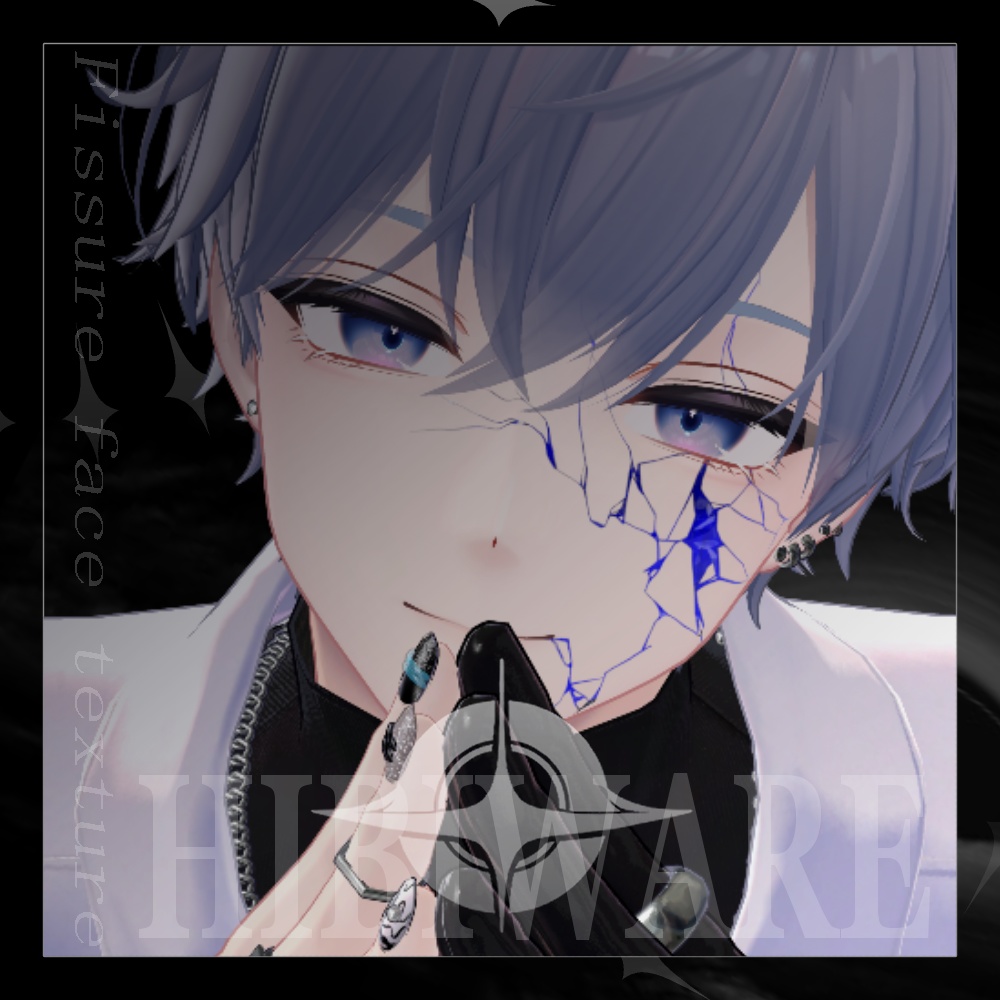 【VRchat】HIBIWARE / face texture