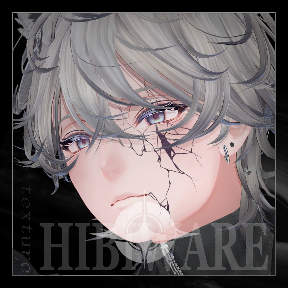 【VRchat】HIBIWARE / face texture