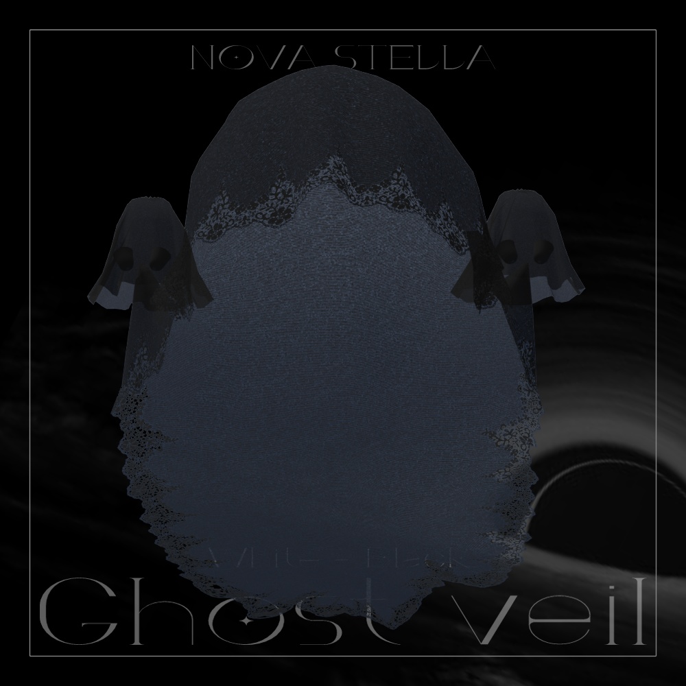 【VRchat】GHOST VEIL / accessory