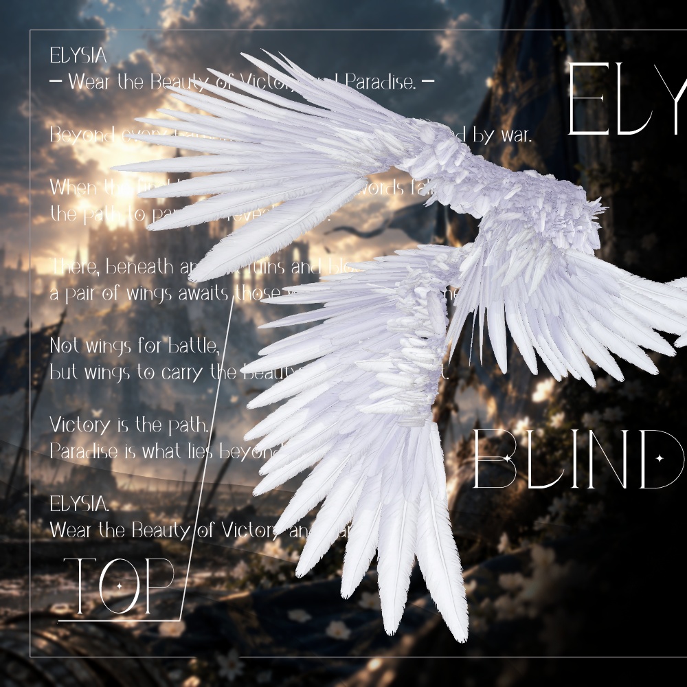 【VRchat】ELYSIA / accessory