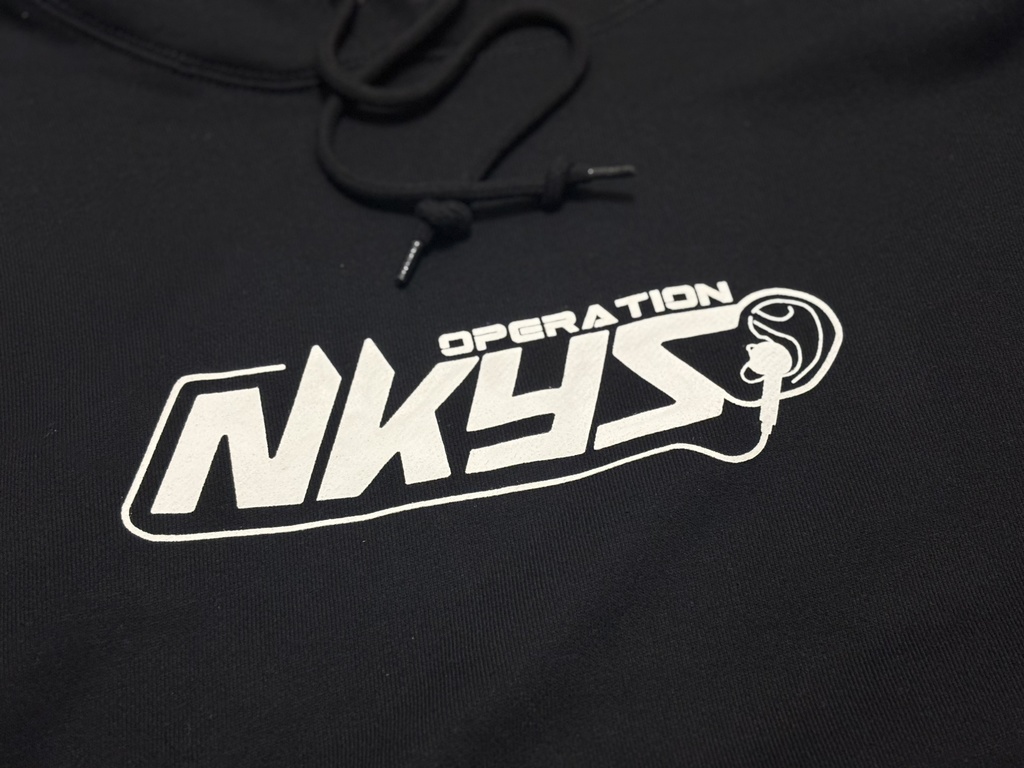 ナカヨシ大作戦オリジナルパーカー(黒)