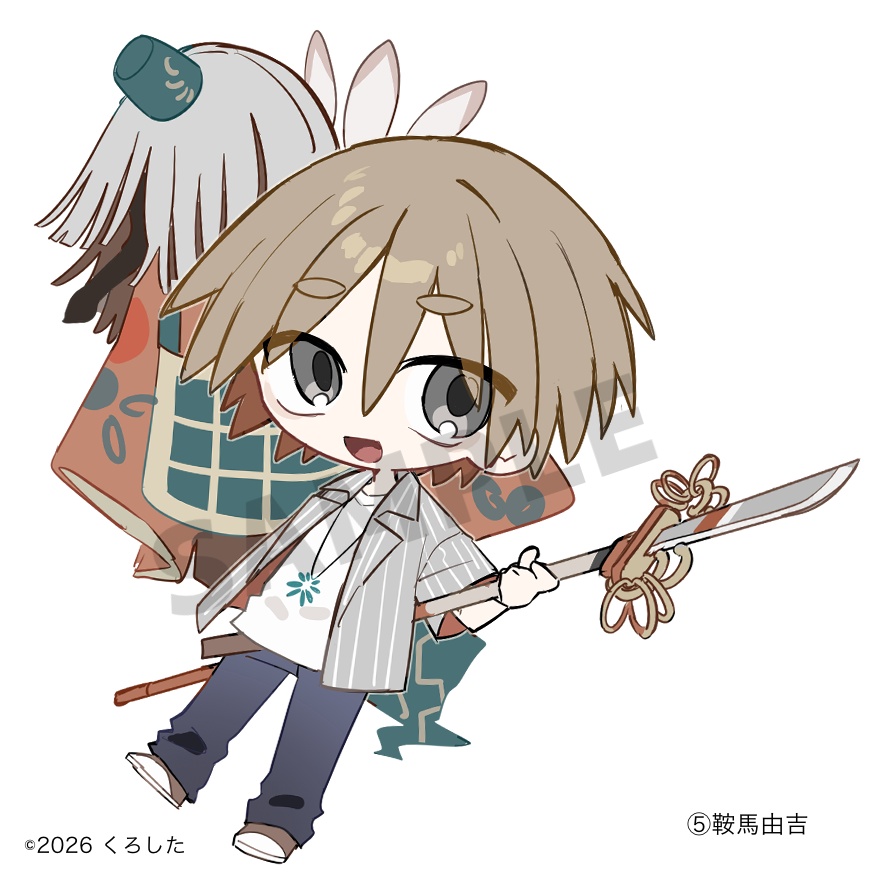【いきのけ】ミニキャラアクキー